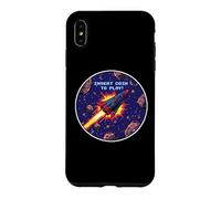 Arcade Space Retro Game Pixel Laser Star Coin Case for iPhone XS Max