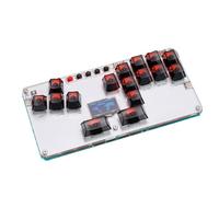 Arcade Stick and Light Arcade Controller Street Fight Gaming Keypad Leverless Controller for PC
