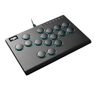 Arcade Stick, M16 Metal Arcade Controller with Turbo and Custom RGB, Arcade Fight Stick for Switch/PC/PS4/PS3, Supports Hot-Swap and SOCD (M16)