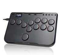 Arcade Stick, P12 All Buttons Arcade Controller with Turbo and Customized RGB, Arcade Fight Stick Gaming Keyboard for Switch/PC/PS4/PS3, Support Hot Swap and SOCD (P12EU)