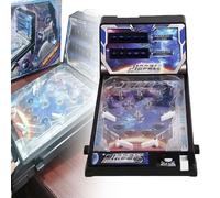 Arcade Tabletop Pinball Toy with Light and Sound Effects, Electronic Pinball Machine for Kids and Adults, Christmas Pinball Gifts with Digital Counter, Mini Pinball Machine Kit