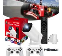 Arcade Vision Projector, Retro Arcade Vision Projector, Console Projector with Retro Games, 36,000+ Games Built-in, Up to 100" Crystal Clear HD Screen, Christmas Gifts