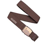 Arcade Woody Capture Slim Stretch Belt - Heather Walnut, One Size