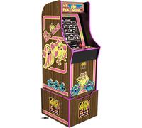 Arcade1UP Ms. Pac-Man 40th Anniversary 10-in-1 Arcade Machine in Brown Arcade1UP Brown