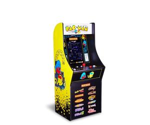 Arcade1Up PAC-MAN Classic SE Arcade Game Machine - 1.22 Meter Cabinet, 13 Classic Video Games, 39.62 cm IPS Display, Easy Assembly, Perfect for At-Home Gaming