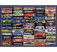 Arcadeageddon! Retro Arcade Game Collage 1000-Piece Jigsaw Puzzle