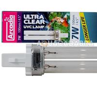 Arcadia 7W Pls Uv Bulb - Perfect For Aquatic & Reptile Environments