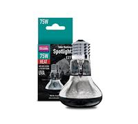 Arcadia Basking Solar Spot Lamp 75W E27 Reptile Heat & UVA Bulb