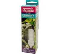 Arcadia D3 7% UV-B Compact Bulb 23W - NEW
