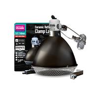 Graphite Ceramic Reflector Clamp Lamp with Ceramic Holder, Small 140mm / 5.5&quot