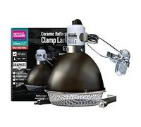 Graphite Ceramic Reflector Clamp Lamp with Ceramic Holder, Small 140mm / 5.5"