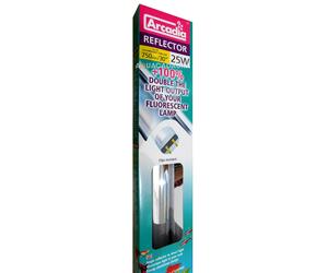 ARCADIA Light Reflectors for T8 Bulbs with clips - Aquarium / Reptile Viv Use