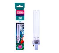 Arcadia Pls Uv Bulb 9W - Ideal For Aquatic And Terrestrial Environments