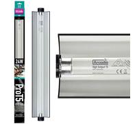 Arcadia - ProT5® UVB Forest - D3 6% UVB - 24 Watt - Includes Quality Electronics, Removable Reflector & A High Output T5 UVB Lamp - Easy to Fit & Use - Sleek Design
