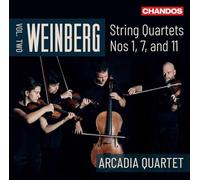 Arcadia Quartet - Mieczys?aw Weinberg: String Quartets Nos. 1, 7 & 11 (Vol. 2)