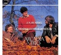 Arcadia-Trio - Johann Nepomuk Hummel / Felix Mendelssohn-Bartholdy: Grand Trios Es-Dur, op. 93; Trio d-moll, op. 49 für Piano, Violine, Violoncello - AUL 53574 - Vinyl LP