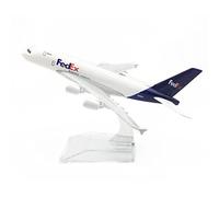 ARCADORA Airplane 16Cm Model for Federal Express A380 1:400 Aircraft Kits for Collection and Gift