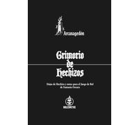 Arcanagedón: Grimorio de Hechizos: Hojas de hechizo y notas para el juego de rol de fantasía oscura
