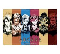 Arcane Colours 90cm x 60cm Maxi Poster, Official Licensed League of Legends Wall Art, Large Gaming Print for Bedroom, Gamer Room Decor