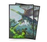 Arcane Fortress MTG Card Sleeves - 100 Count | Ultra-Durable Matte Art Card Sleeves for Intense Shuffling | Premium Fit for Magic: The Gathering Cards | Standard Size Wear-Resistant MTG Sleeve