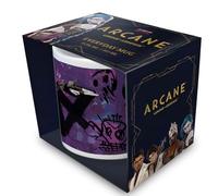 Arcane Graffiti White Mug 315ml / 11oz, Official Netflix Licensed League of Legends Mug 315ml / 11oz, Urban Style Character Drinkware