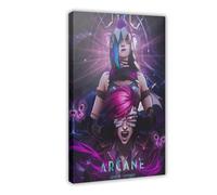 Arcane League of Legends 1 Canvas Poster Bedroom Decor Landscape Office Room Decor Gift 08x12inch(20x30cm)