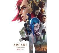 Arcane League Of Legends A4 Size Poster Wall Arts