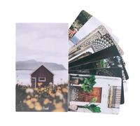 Arcane Oracle, Ancient Structure Cards, Seventy Eight Collection with Monument Concept, Paperboard Craft Learning Kit, Symbolic with Vintage Engraving Style, Friends for Party Gathering Indoor Outdoor