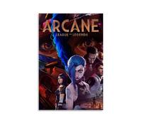 Arcane Poster Action Adventure Vintage Retro Comics Music Posters for Room Aesthetic Canvas Wall Art Bedroom Decor12x18inch(30x45cm)