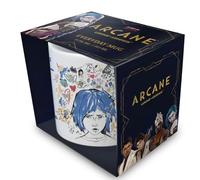 Arcane Powder White Mug 315ml / 11oz, Official Netflix Licensed League of Legends Character Mug 315ml / 11oz, Collectible Drinkware