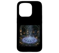 Arcane Ritual Circle Dark Fantasy Dungeon Scene Design Case for iPhone 15 Pro
