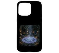 Arcane Ritual Circle Dark Fantasy Dungeon Scene Design Case for iPhone 15 Pro Max