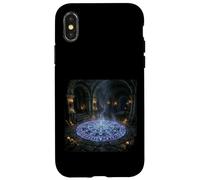 Arcane Ritual Circle Dark Fantasy Dungeon Scene Design Case for iPhone X/XS