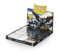 Dragon Shield 50Ct Box 18-Pocket Black Sideloading Pages (11-Holes)