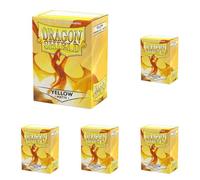 Arcane Tinmen ApS ART11014 Dragon Shield Card Game, Matte Yellow (Pack of 5)