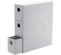 Arcane Tinmen ApS ART33701 Dragon Shield: Fortress Card Dravers - White, White/Opulent Garden