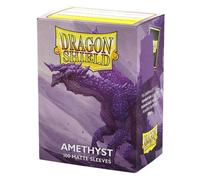 Dragon Shield | Standard Size Matte Card Sleeves | 100 CT - Smooth & Tough TCG Sleeves - Compatible with Pokemon, Flesh & Blood, One Piece & Magic The Gathering | Amethyst