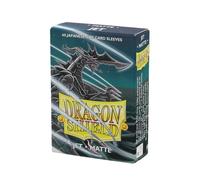 Arcane Tinmen AT-11124 Dragon Shield Japanese Size Matte Jet (60 Sleeves)
