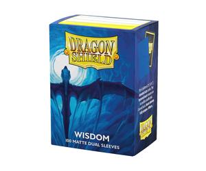 Arcane Tinmen Dragon Shield 15057 Dual Matte: Wisdom 100 Count Standard Size Sle