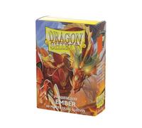 Dragon Shield Japanese Size Dual Matte Sleeves - Ember 'Alaria, Warrior Princess' (60)