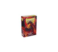 Dragon Shield Small Sleeves - Matte Ruby Geledar (60)