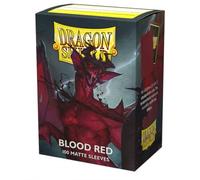 Dragon Shield Sleeves Matte Blood Red (100)