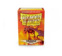 Arcane Tinmen ApS ART11013 Dragon Shield Sleeves Matte Orange Card Game