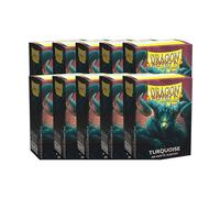 Arcane Tinmen Dragon Shield Standard Sleeves - Matte Turquoise (100ct)