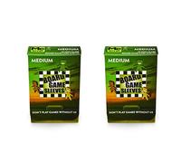 Arcane Tinmen Medium Non-Glare Board Game Card Sleeves - 57mm x 89mm - Bundle of 2 - 100 Sleeves Total