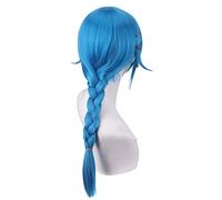 Arcane Vi Arcane Cosplay Wig Synthetic Hair Heat Resistant Halloween Carnival Party Play Role + Wig Cap