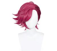 Arcane Vi Cosplay Wig Heat Resistant Synthetic Hair Carnival Halloween Party Props