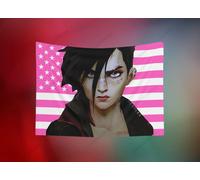 Arcane Wall Hanging Tapestry Pit Fighter Vi American Flag Tapestries Gamer Party Banner Decor Dormitory Background Cloth Gifts 120X180CM 2