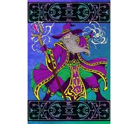 Arcane Wisdom: Wizard's Lined Journal & Notebook: 120 Pages Ruled Lined - For Scholars, Dreamers & Spellcasters. Features a Powerful Wizard Fantasy Art Cover