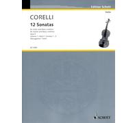 12 Sonatas Opus 5 Book 1: New edition after the Urtext. op. 5. violin and harpsichord (piano); cello (viola da gamba) ad libitum.